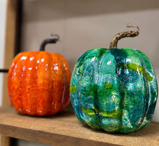 08/15/2026 (11am) Resin 'Glass-like' Pumpkins (Hartwell, GA)