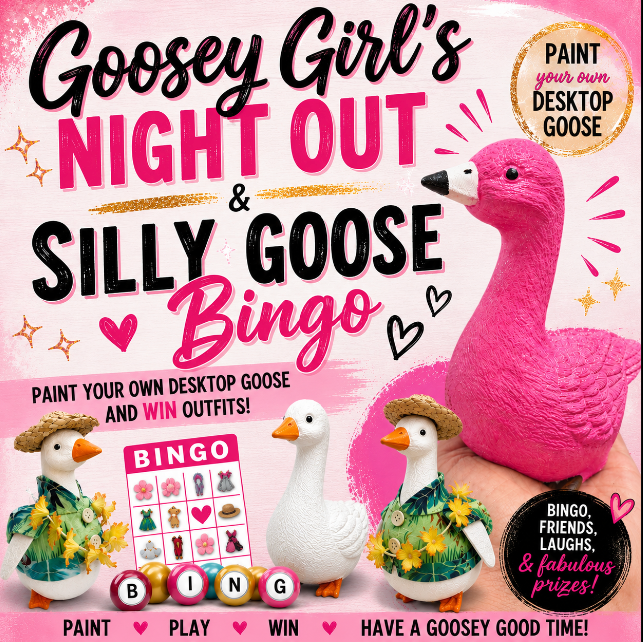 08/12/2026 Goosey Girl's Night Out at Baileys Bar & Grille (Levittown, PA)