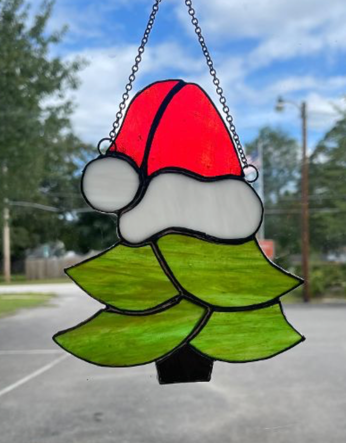 Christmas Faux Stained Glass Sun Catchers