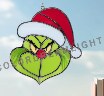 Christmas Faux Stained Glass Sun Catchers