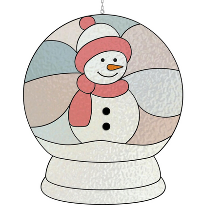 Christmas Faux Stained Glass Sun Catchers