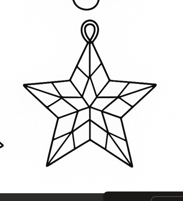 Christmas Faux Stained Glass Sun Catchers