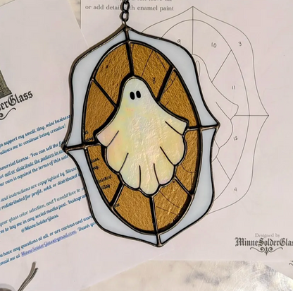Christmas Faux Stained Glass Sun Catchers