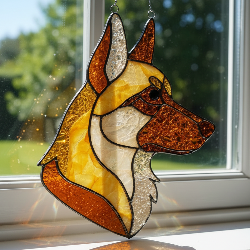 Crushed Glass Pet Sun Catcher Mail Home Kit