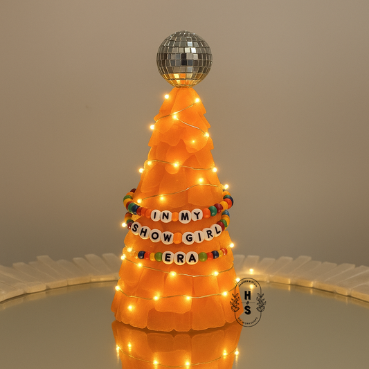SHOWGIRL Tumbled Glass Tree Mail Home Kit