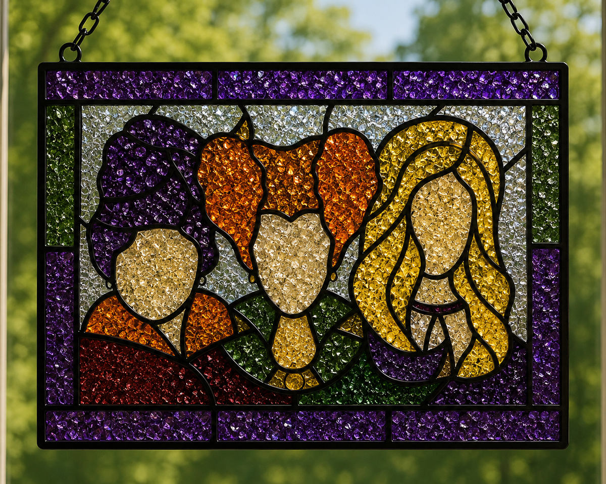 Fall Faux Stained Glass MAIL HOME KITS
