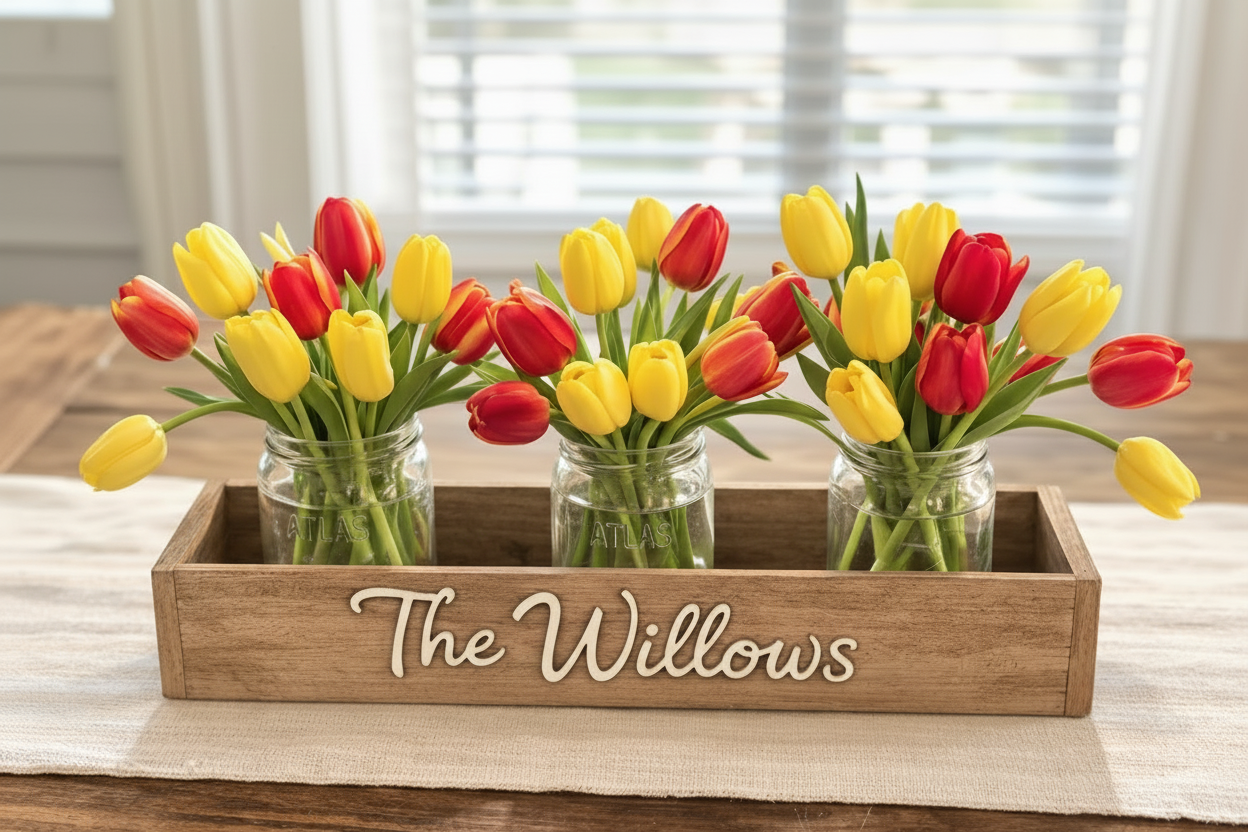 Tulip Centerpiece Box