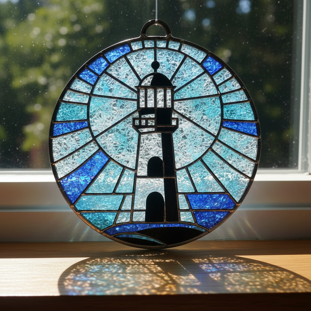 Resin Crushed Glass Sun Catcher Mail Home Kit